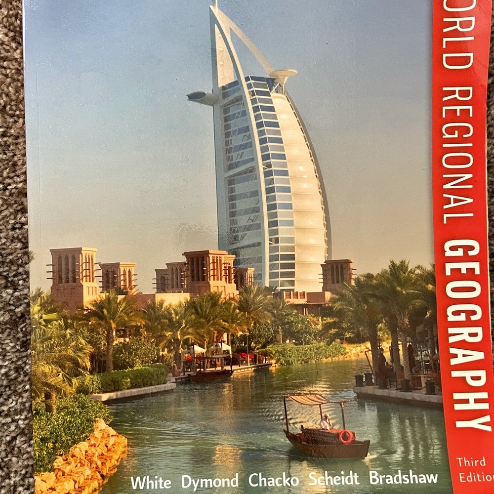 World Regional Geography textbook (3rd edition)